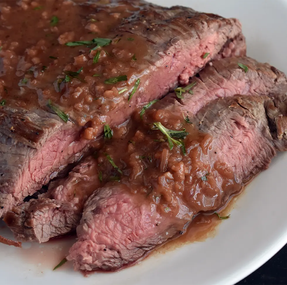 Bavette à l’échalote