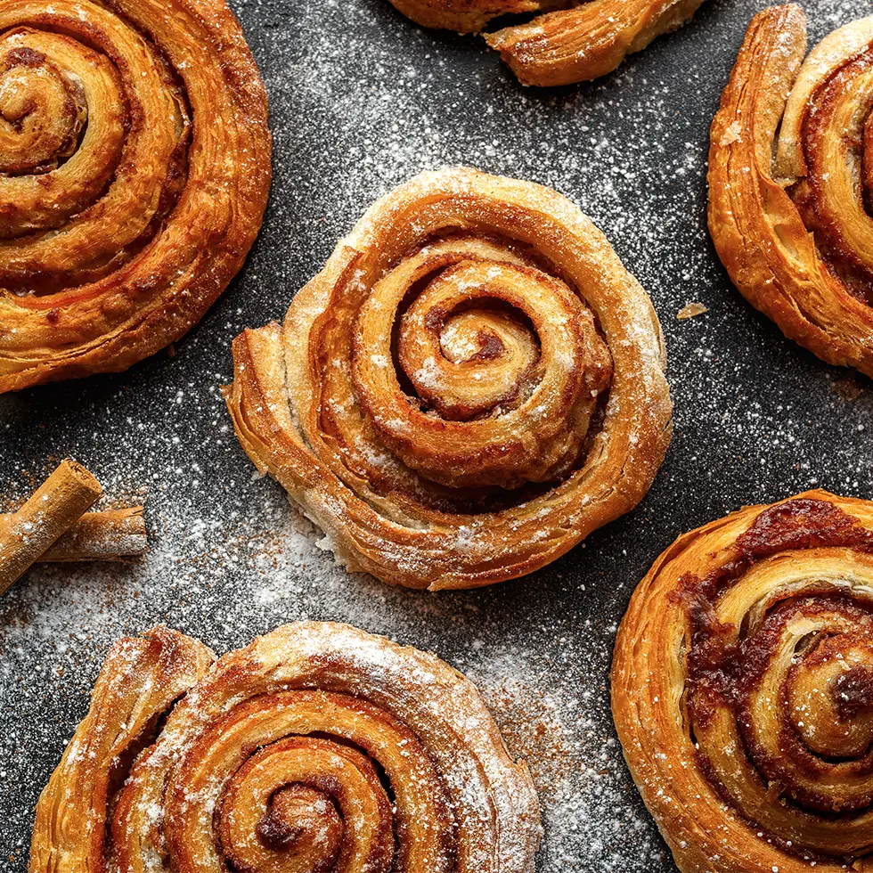Brioche roulée à la cannelle