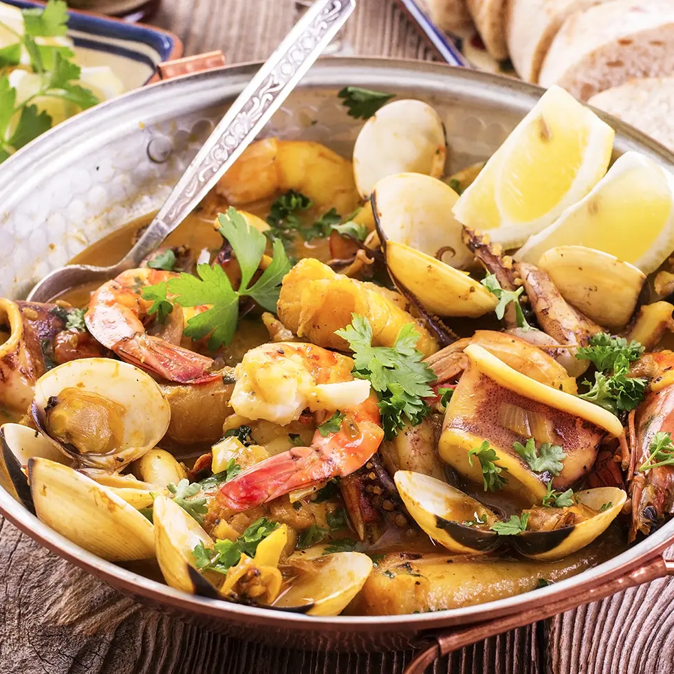 La cataplana de fruits de mer