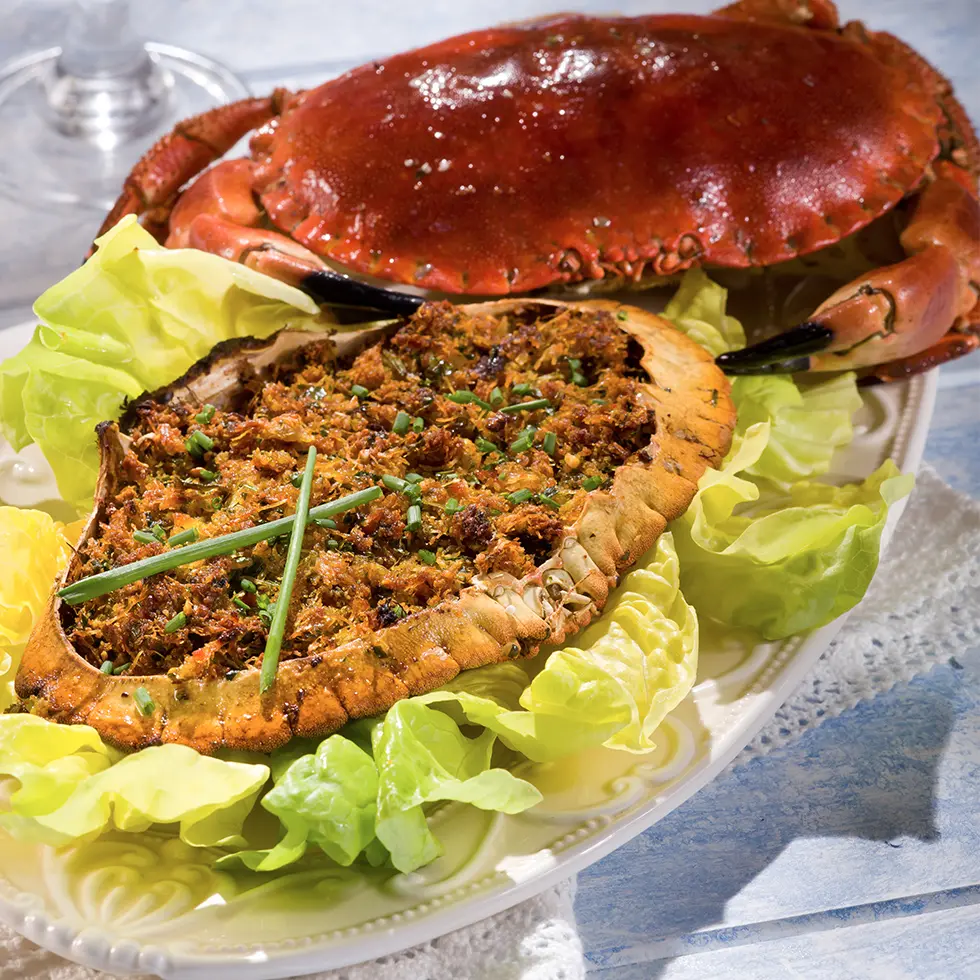 Le crabe farci