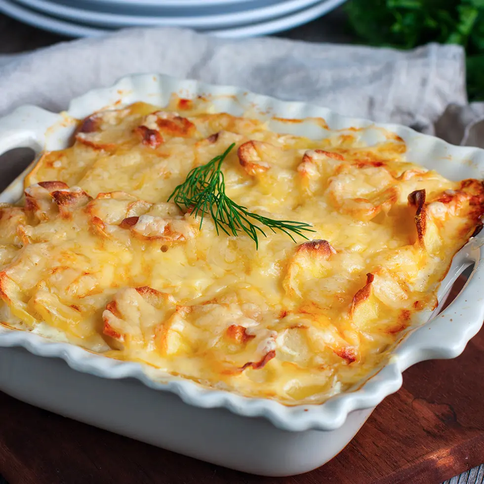 Gratin de patates douces