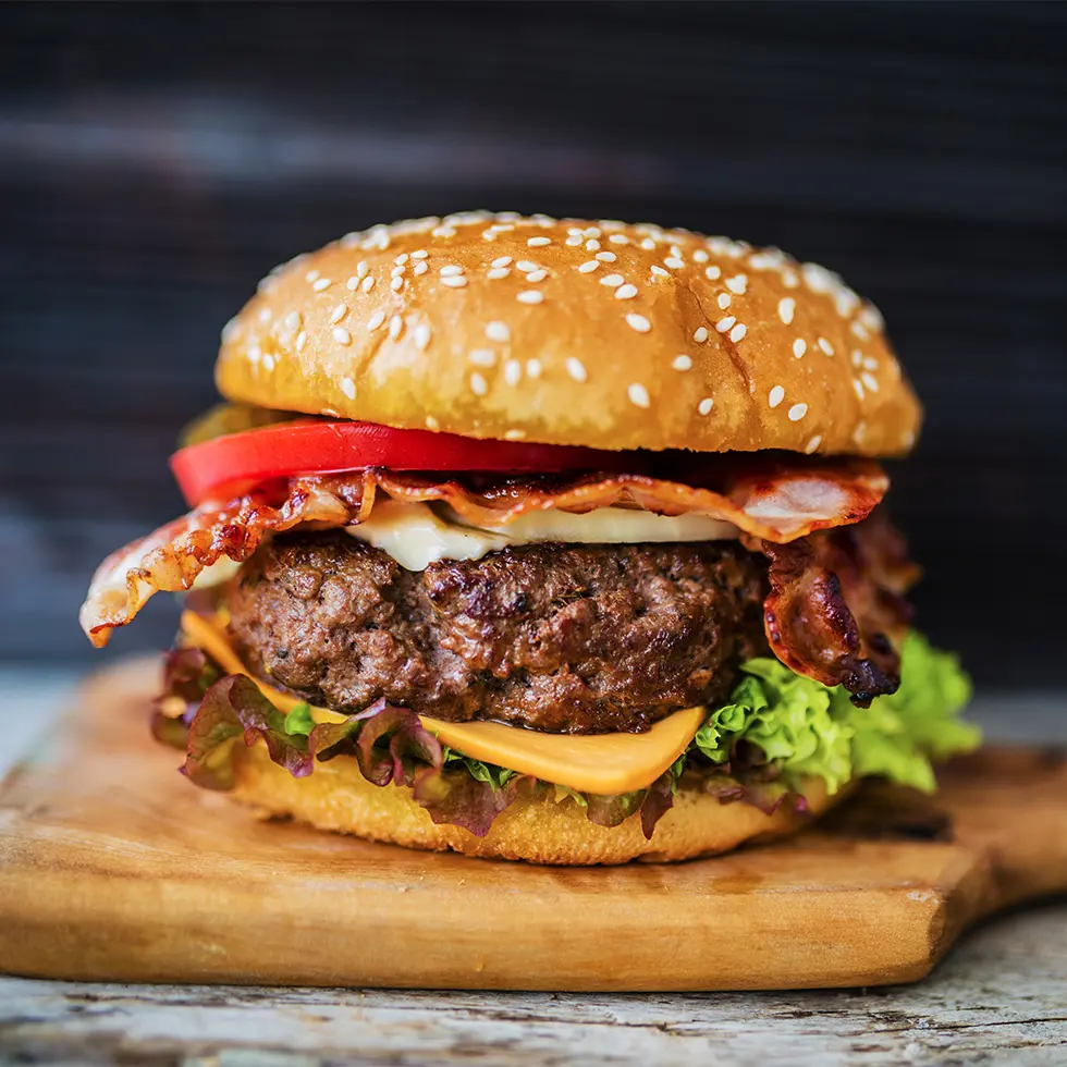 Le hamburger