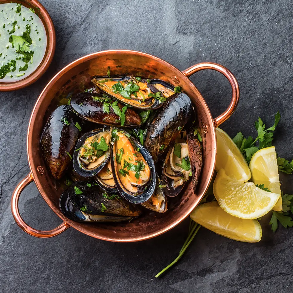 Les moules marinières