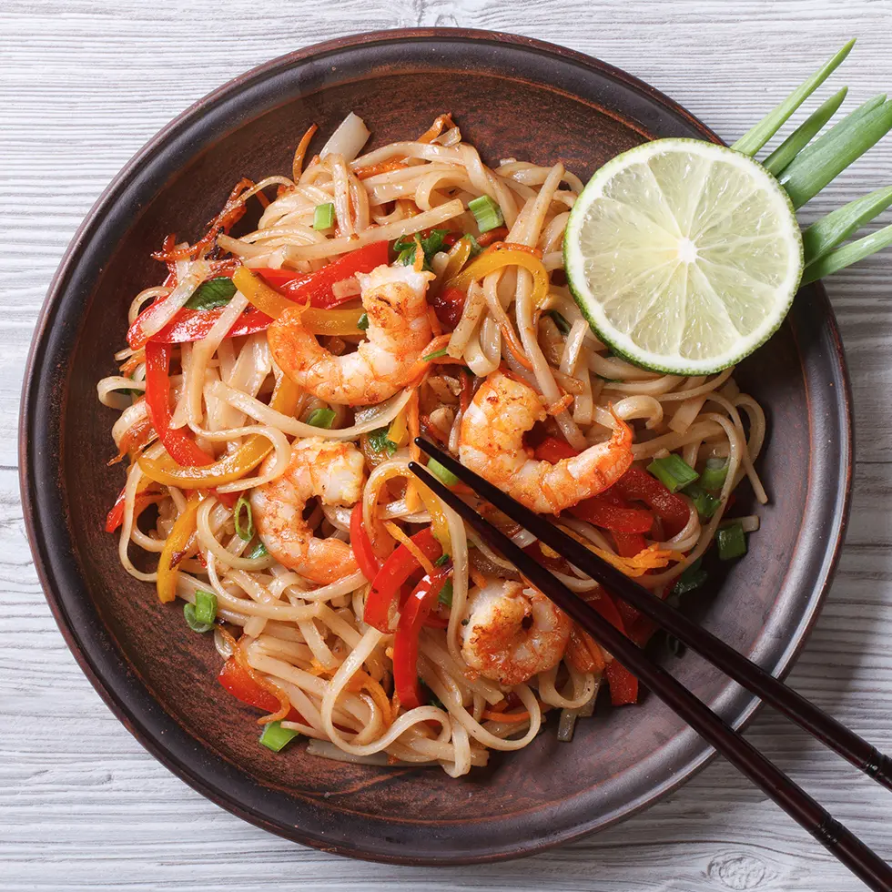 Nouilles chinoises au piment