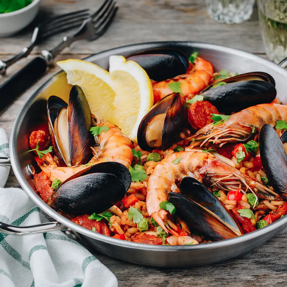 La paella