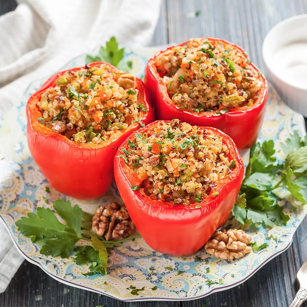Petits farcis au quinoa
