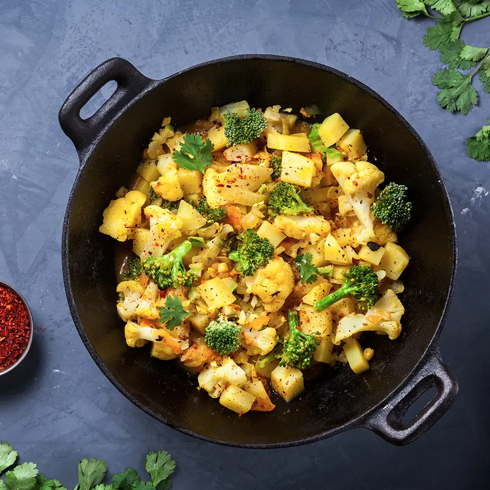 Pommes de terre au curcuma