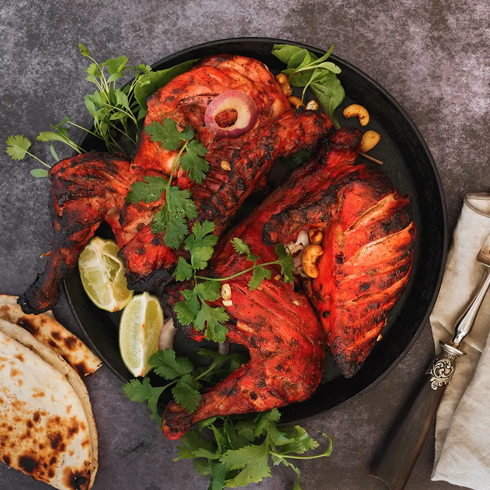 Le poulet tandoori