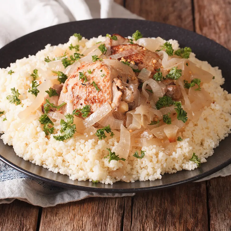 Le poulet yassa