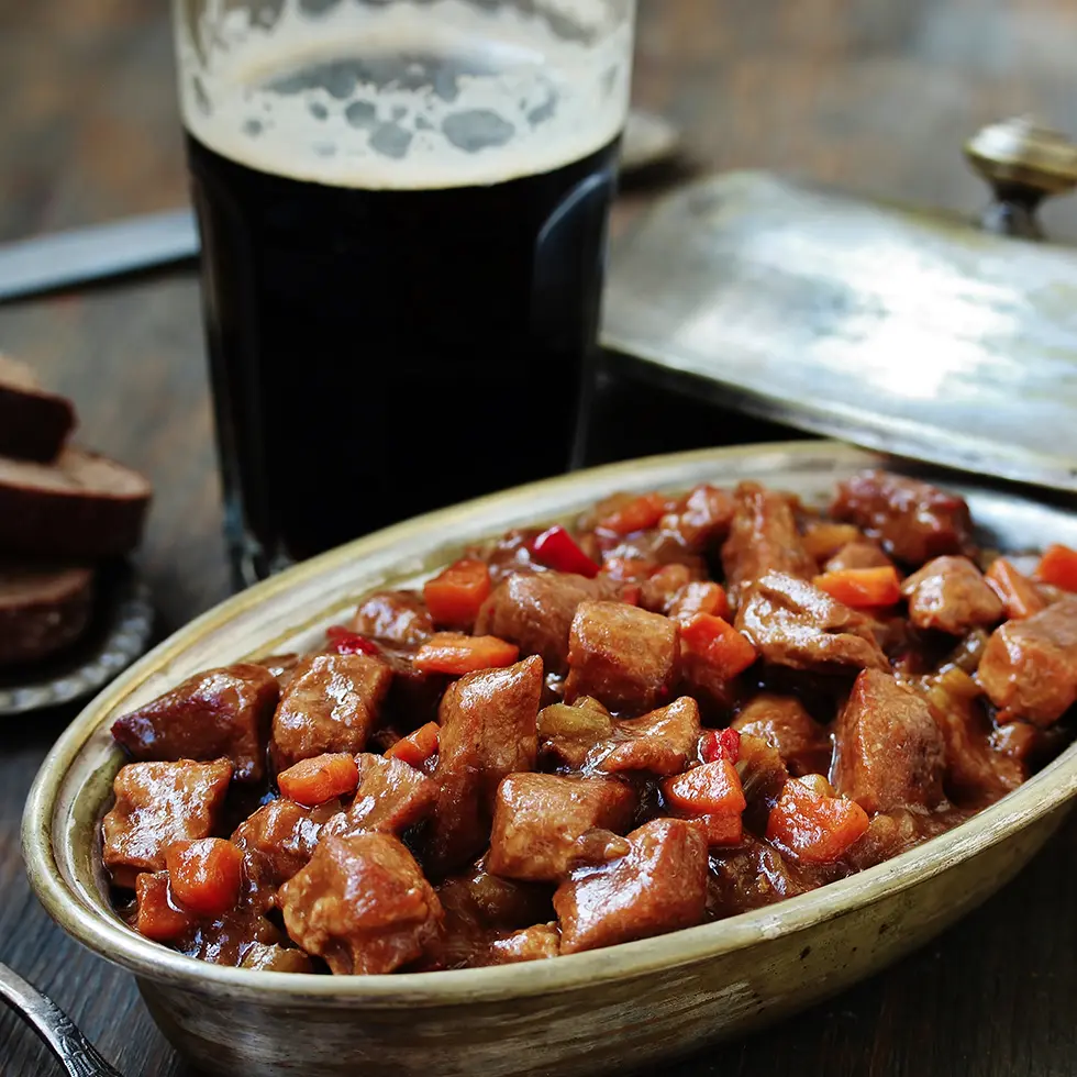 Le ragoût de bœuf à la Guinness