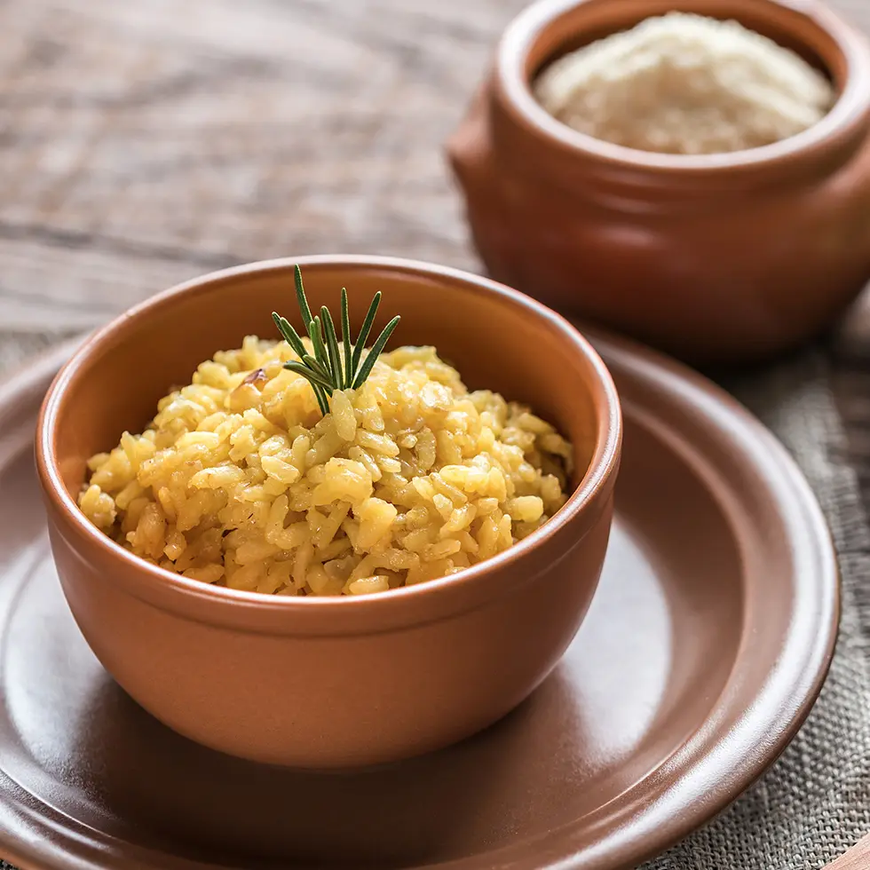 Le risotto à la milanaise