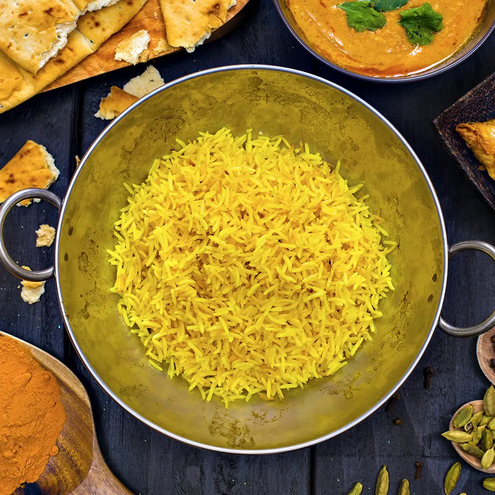 Riz au curcuma