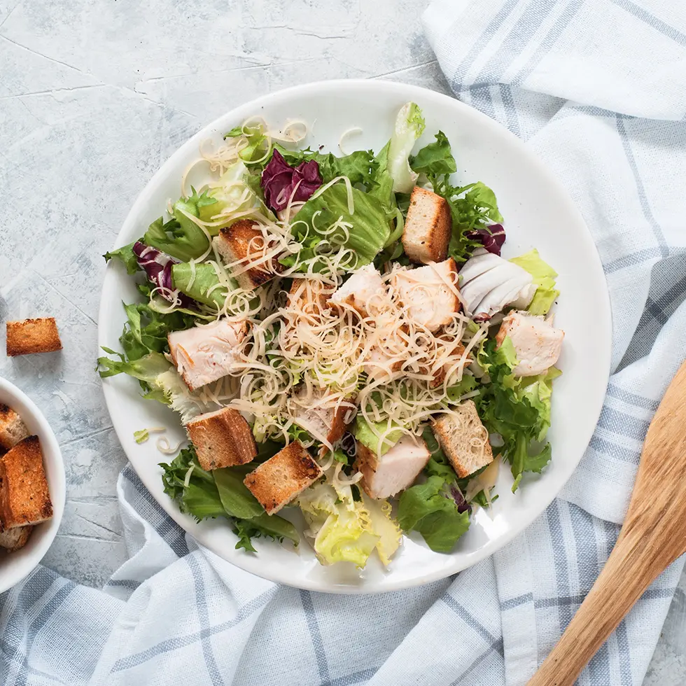 La salade Caesar