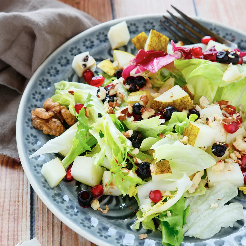 Salade d’endives aux noix
