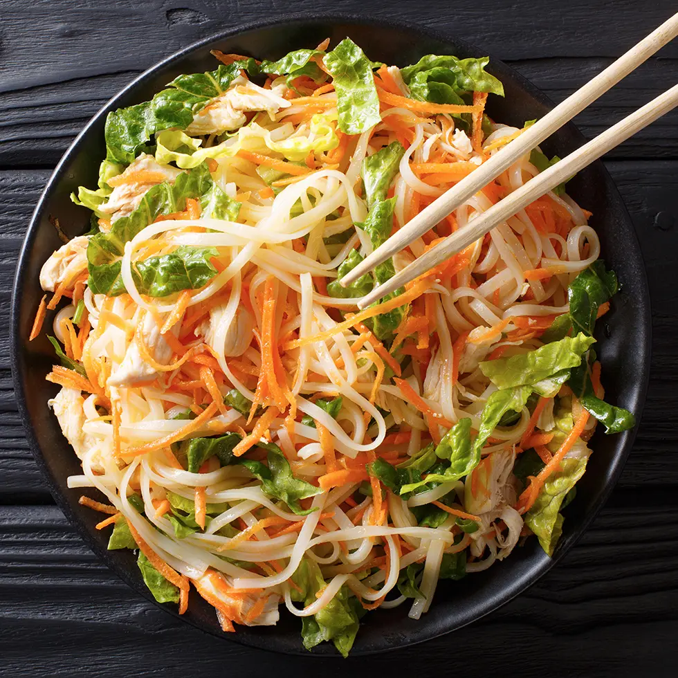 Salade vietnamienne au chou chinois