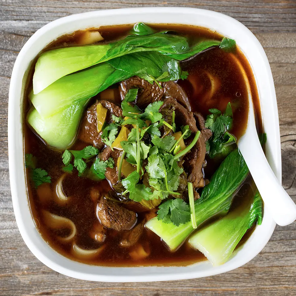 Soupe au bok choy