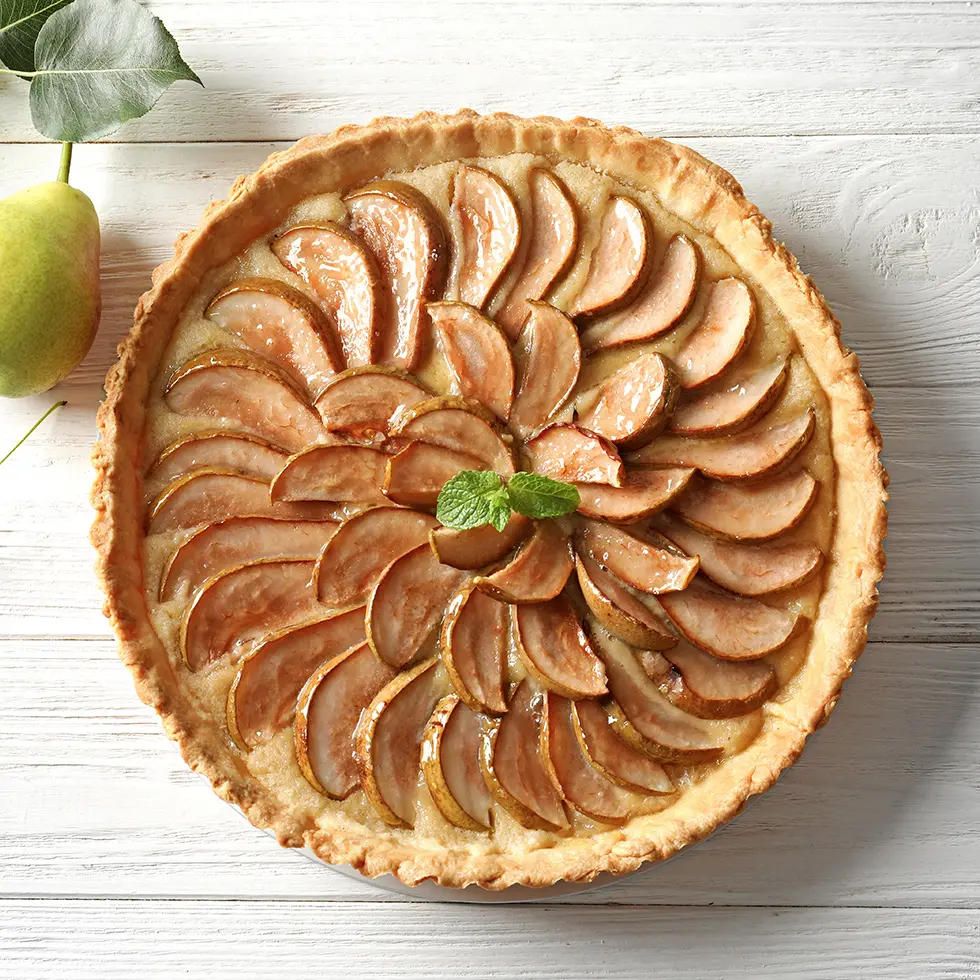 Tarte aux poires